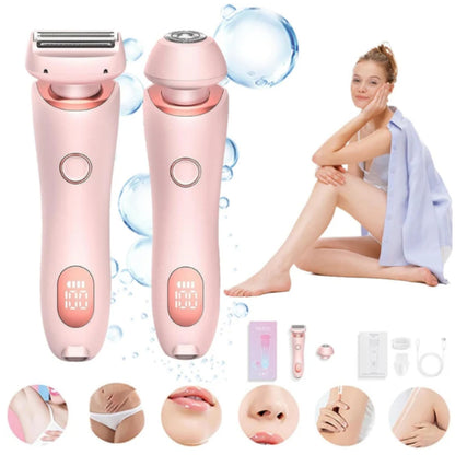 Shave & Glow | Damenrasierer | 2-in-1