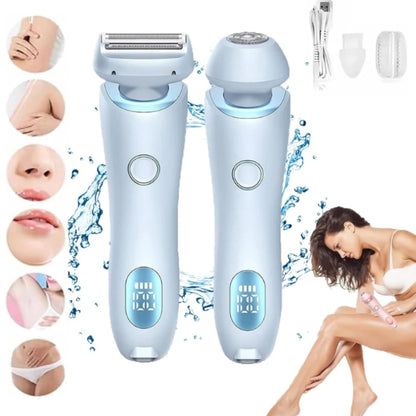 Shave & Glow | Damenrasierer | 2-in-1