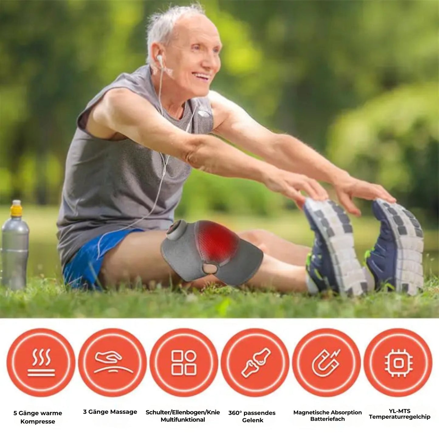 ReliefTherm® | Elektrische Massagebandage
