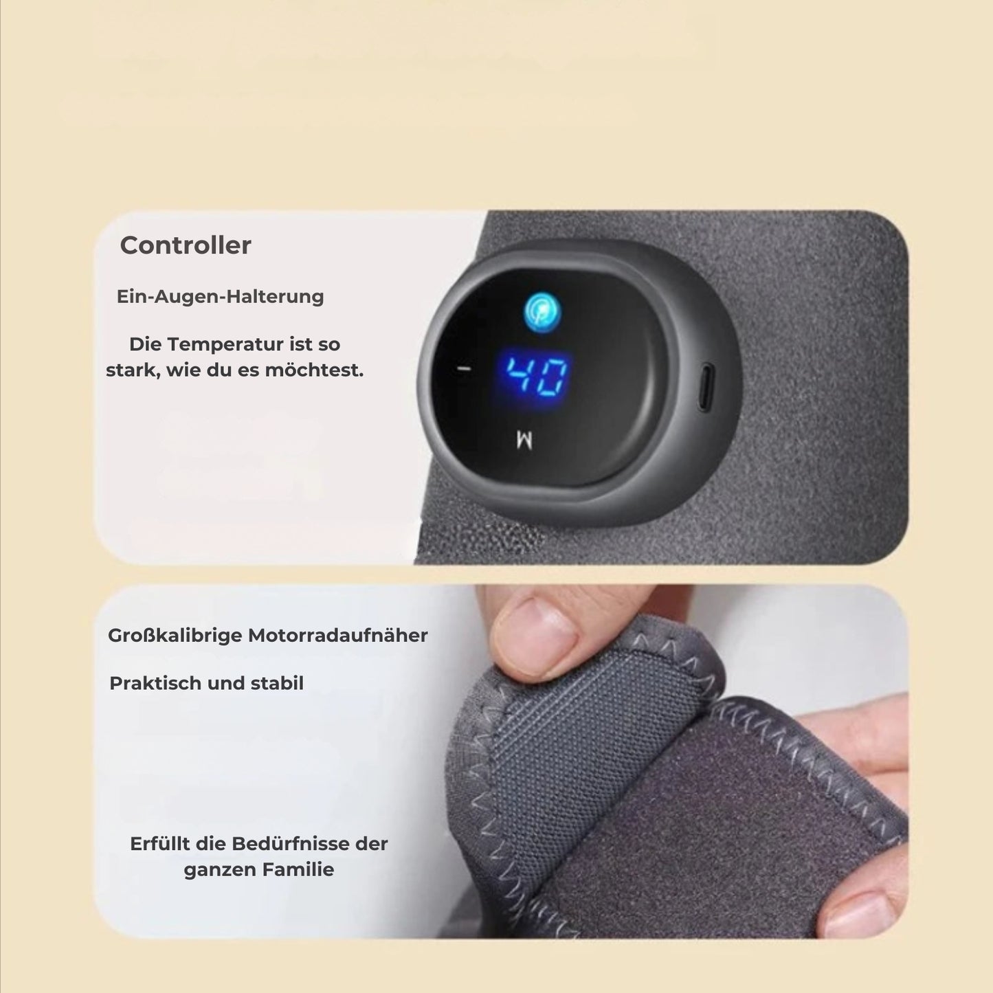 ReliefTherm® | Elektrische Massagebandage